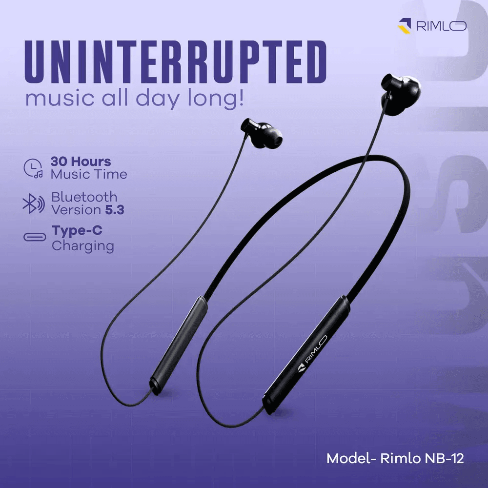 Rimlo Wireless Neckband NB-12
