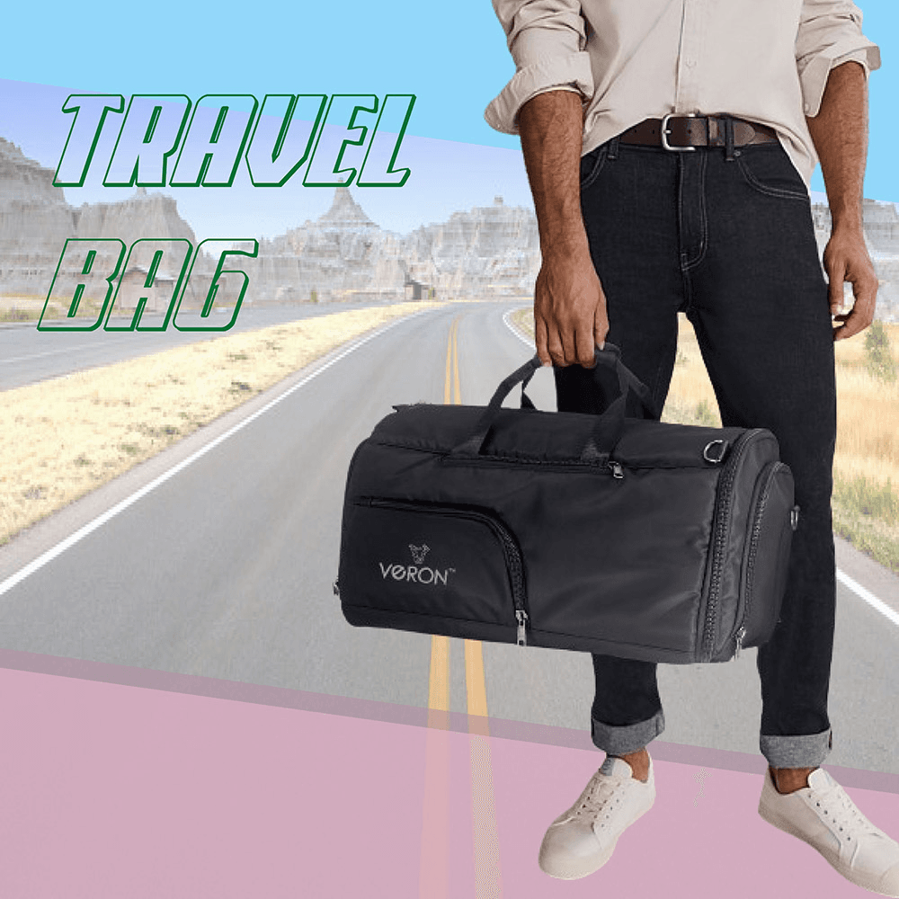 URBAN LE.. Large Travel Bags Duffel Luggage Bags Weekend Bags Men Women Storage Bag