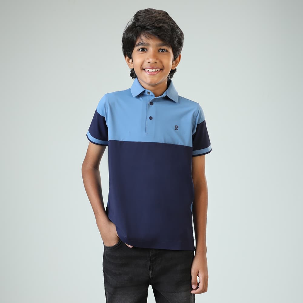 BOYS SHORT SLEEVE POLO SHIRT - REGULAR FIT