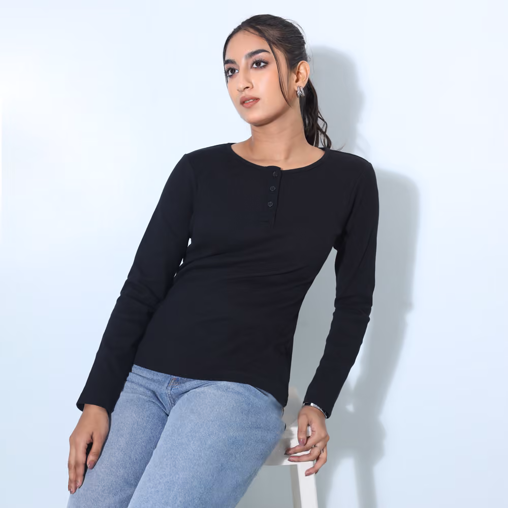 WOMENS FULL SLEEVE T-SHIRT