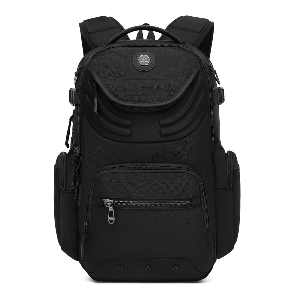 OZUKO 9920 High-quality Computer Backpack 23L Large Capacity Water-Resistant Oxford Business Lightweight Travel Bag for Men