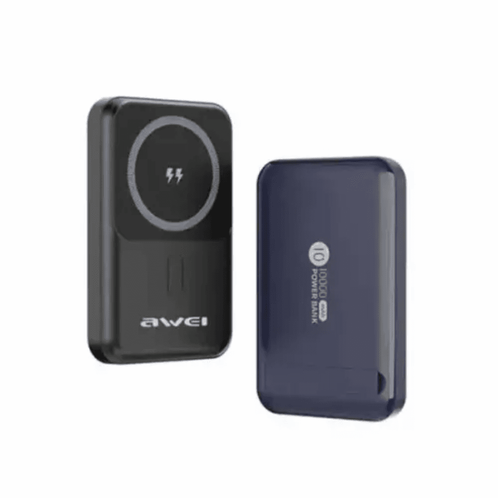 Awei P139K 10000mAh 15W Magnetic Wireless Charger Power Bank 22.5W Fast Charging External Battery