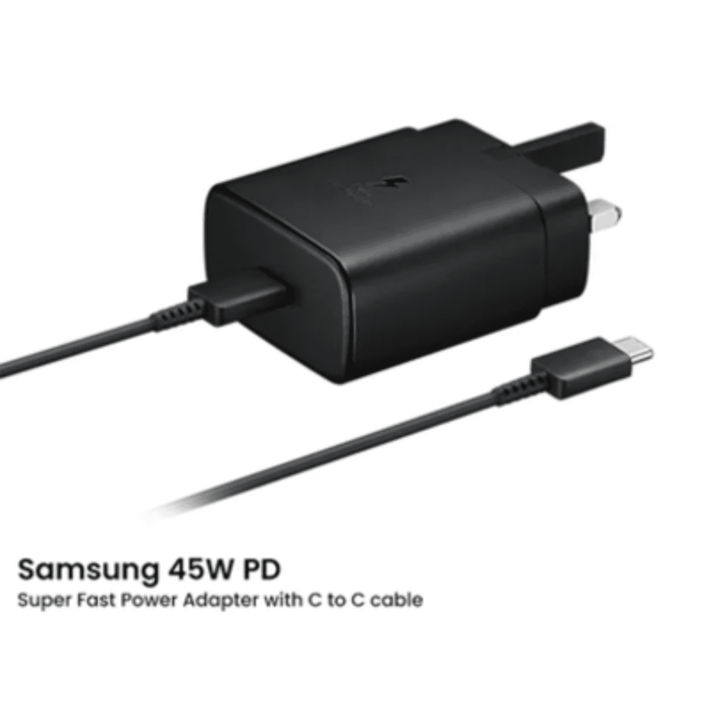 Samsung 45W PD Super Fast Power Adapter with C to C cable EU (EP-T4511)