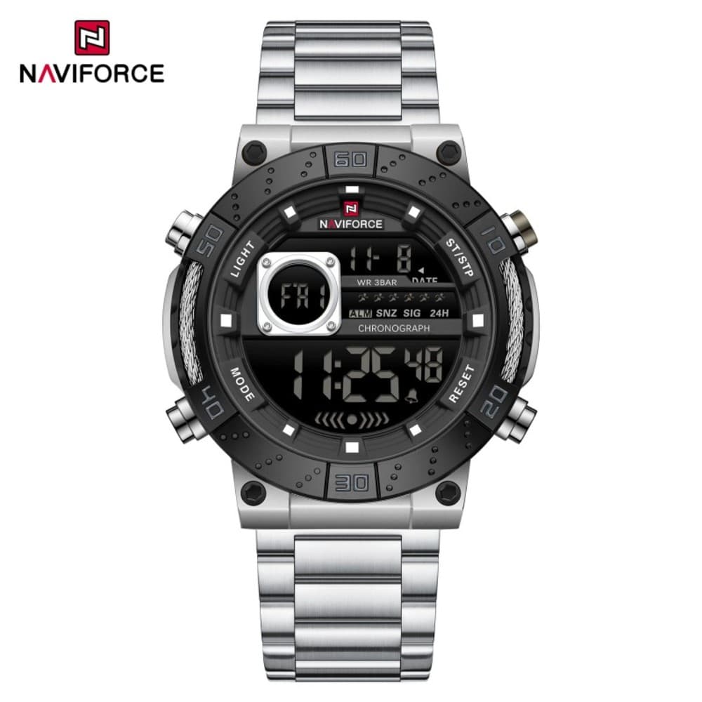 NAVIFORCE NF9241 Stainless steel strap fashionable watch for Men