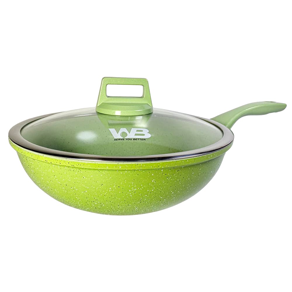 Welburg Die-Cast Non-Stick Ceramic-Coated Wok-Pan | WOK-PAN-28-DC