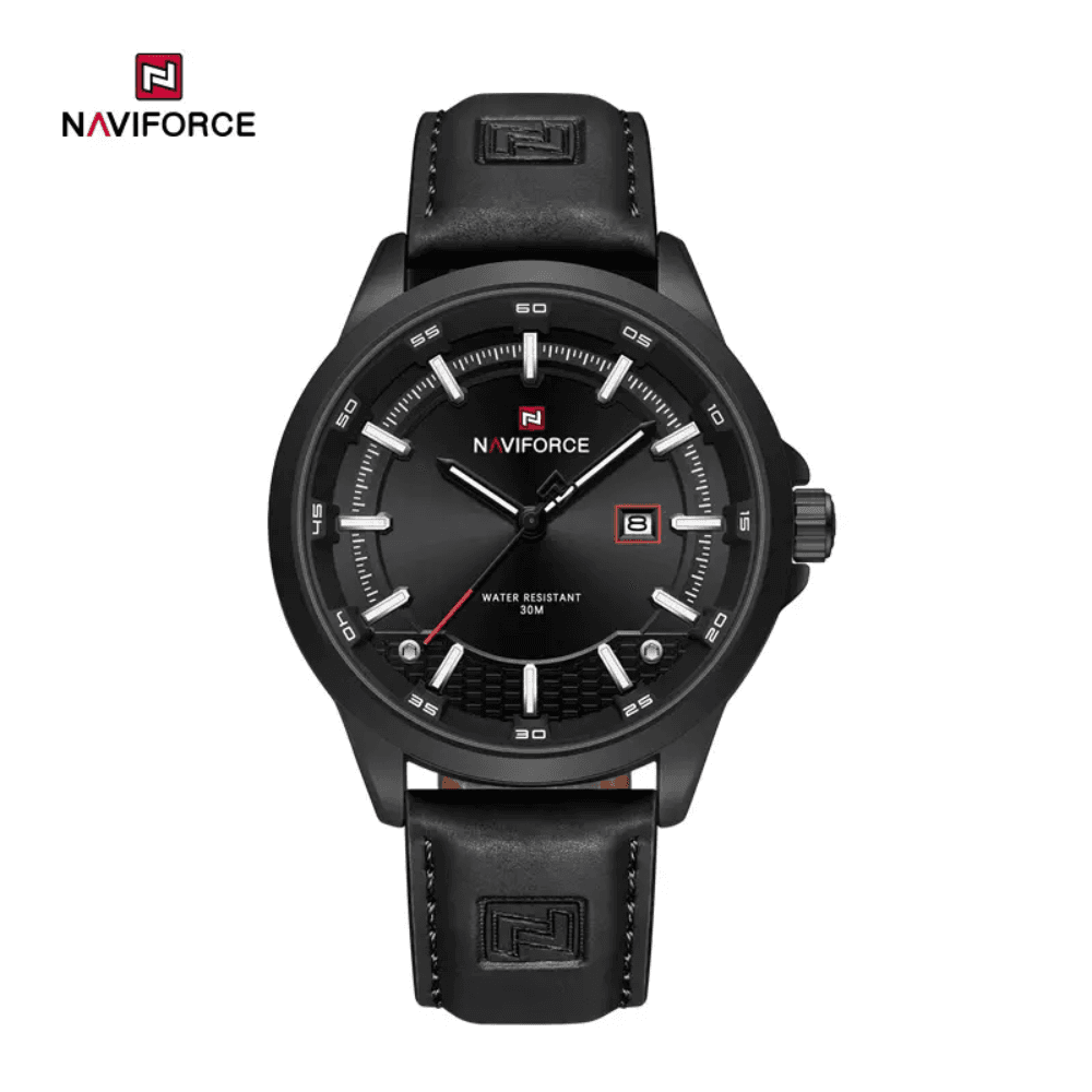 NAVIFORCE NF9248 Sports Watch Japanese Quartz Movement Waterproof Silicone Strap Date Display