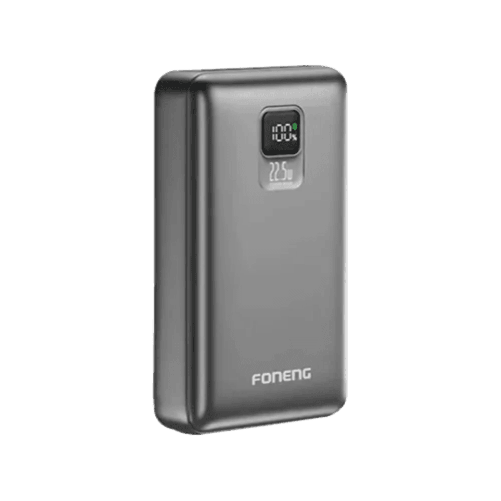 Foneng (PX126) 20000mah 22.5w Fast Charging Portable Power Bank - Grey