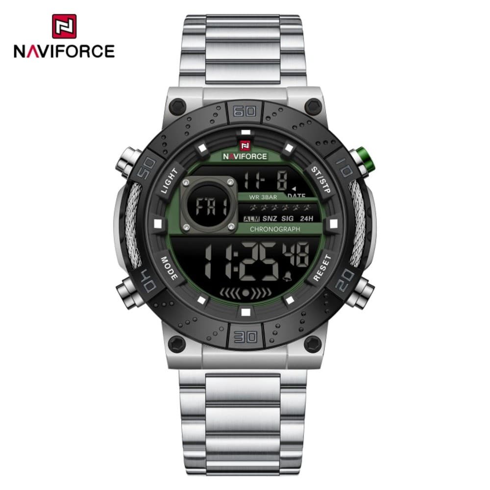 NAVIFORCE NF9241 Stainless steel strap fashionable watch for Men