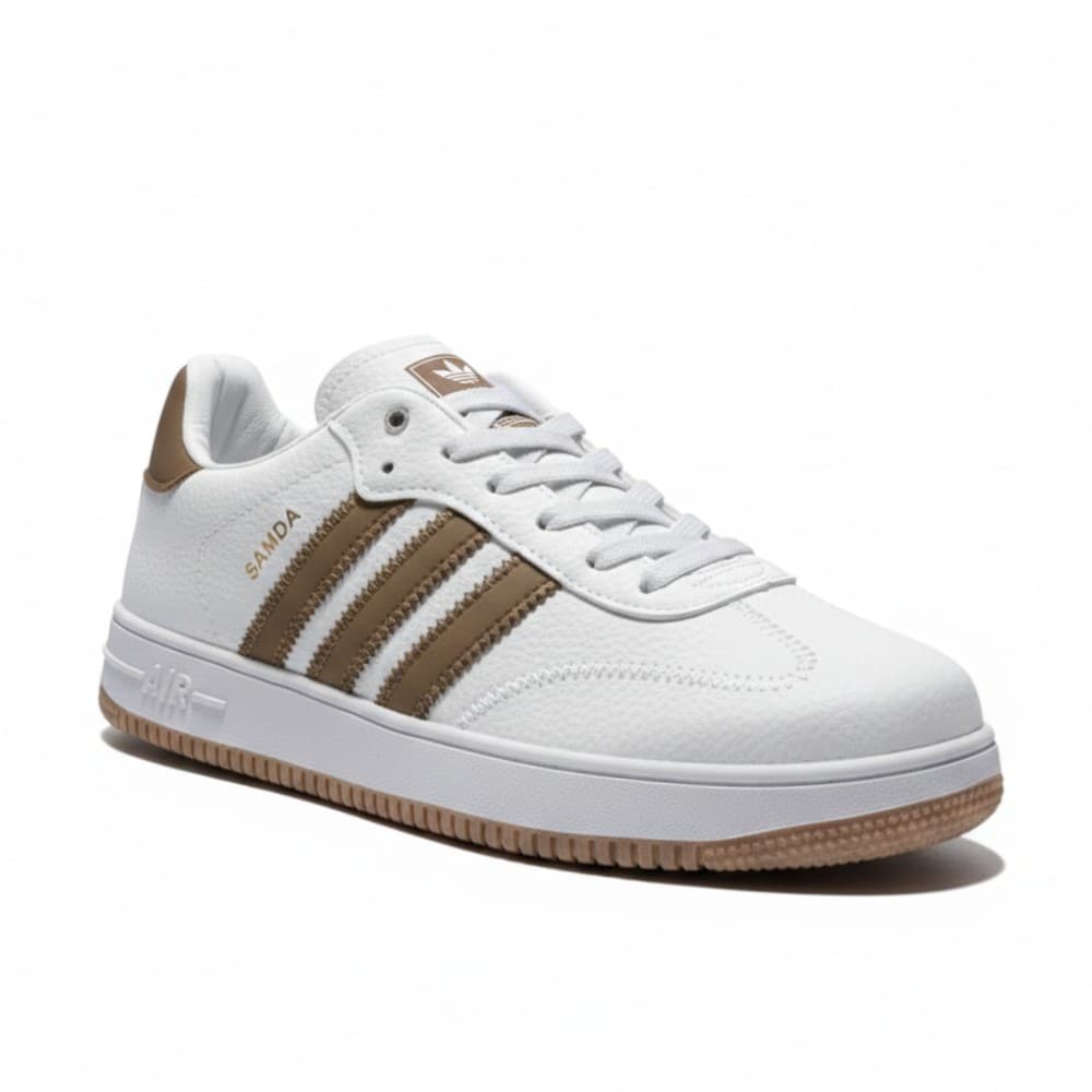 SAMDA Classic Retro Sneakers for Men – Clean Minimalist Juta