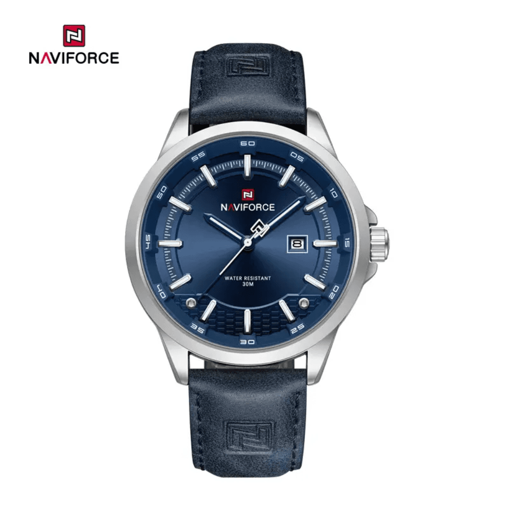 NAVIFORCE NF9248 Sports Watch Japanese Quartz Movement Waterproof Silicone Strap Date Display