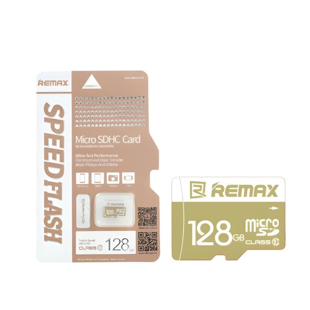 Remax Class 10 Speed Flash Super Card Micro SDXC 128GB (Ten Year Warranty)