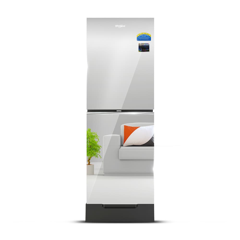 Whirlpool Fresh Magic Pro 236L GD Mirror Inverter Refrigerator