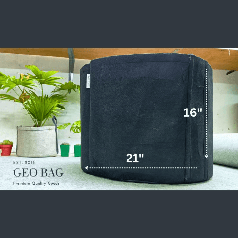 Premium Quality GEO Bag 40 Gallon ( DIa 26" Hight 17" ) -1 PCS / Plant Grow Bags, Synthetic Pot
