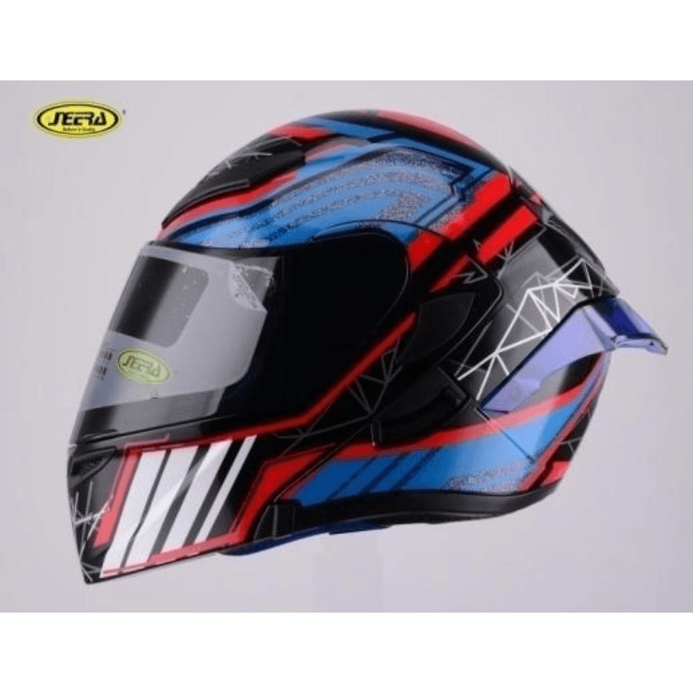 Neera Modular Double Visor NMC-816 A TYPE-R ELECTRO DOT CERTIFIED Helmet - Multi Color