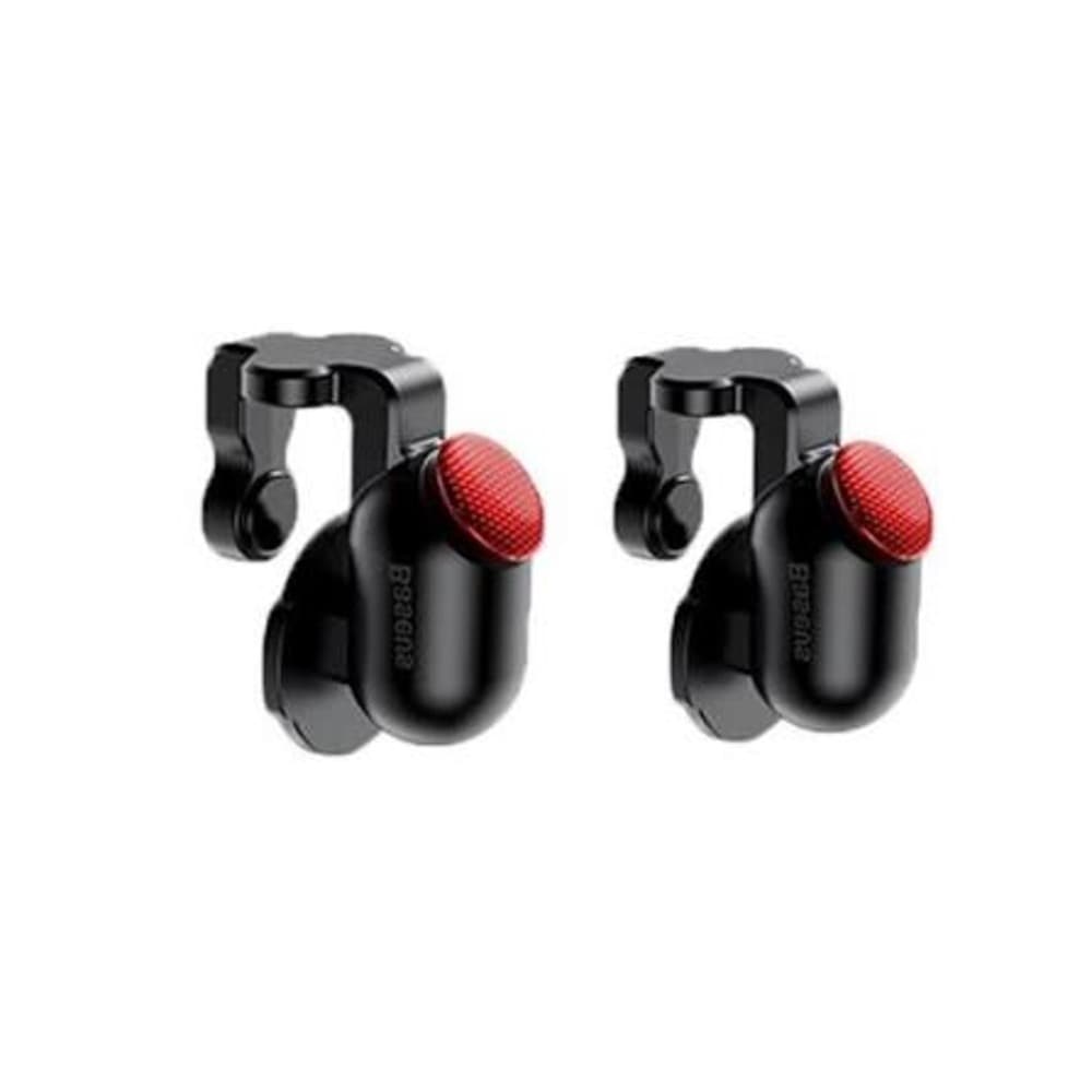 Baseus Red Dot Mobile Gaming Controller New Trigger - Black - Finger Sleeve