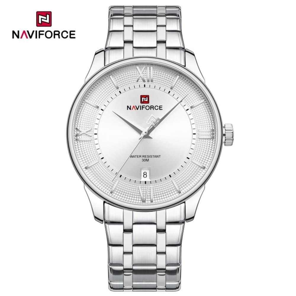 NAVIFORCE 9272 Men's Fashion Quartz Watches in Business-Sport Style Stainless Steel