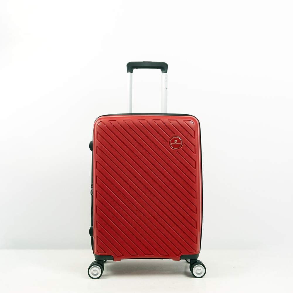 Latest Trending Pierre Cardin Luggage New Model 12819 (Candy Red)