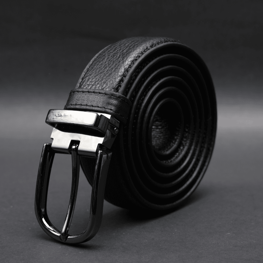 Zays Handcrafted Leather Belt for Men – Full-Grain Cowhide, Adjustable Fit, Stylish & Long-Lasting, Designed for Office, Traditional & Casual Use, Sweat-Resistant, Anti-Crack Build, Ideal for Daily Wear, Travel, Business & Event Outfits, With Premium Box