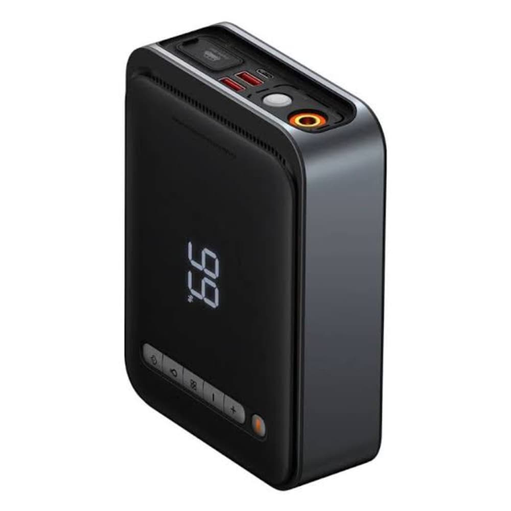 Baseus Super Energy 2-in-1 Jump Starter 10000mAh 1000A With Tire Inflator Black