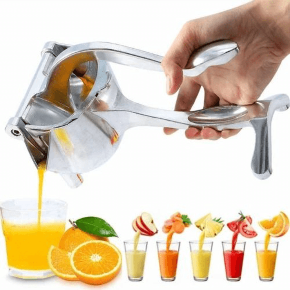 Multifunctional Real Stainless Steel Manual Juicer Hand Squeezer Fruit Juice Manual Juice Machine Orange Lemon Smoothie Citrus Juicer Press Fruit Machine