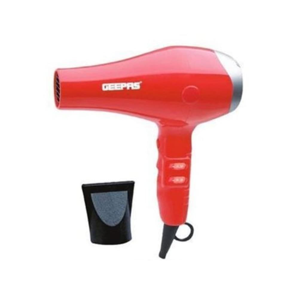 Geepas 1500W Powerful Ionic Hair Dryer, 3-Speed & 3 Temperature - GH8078