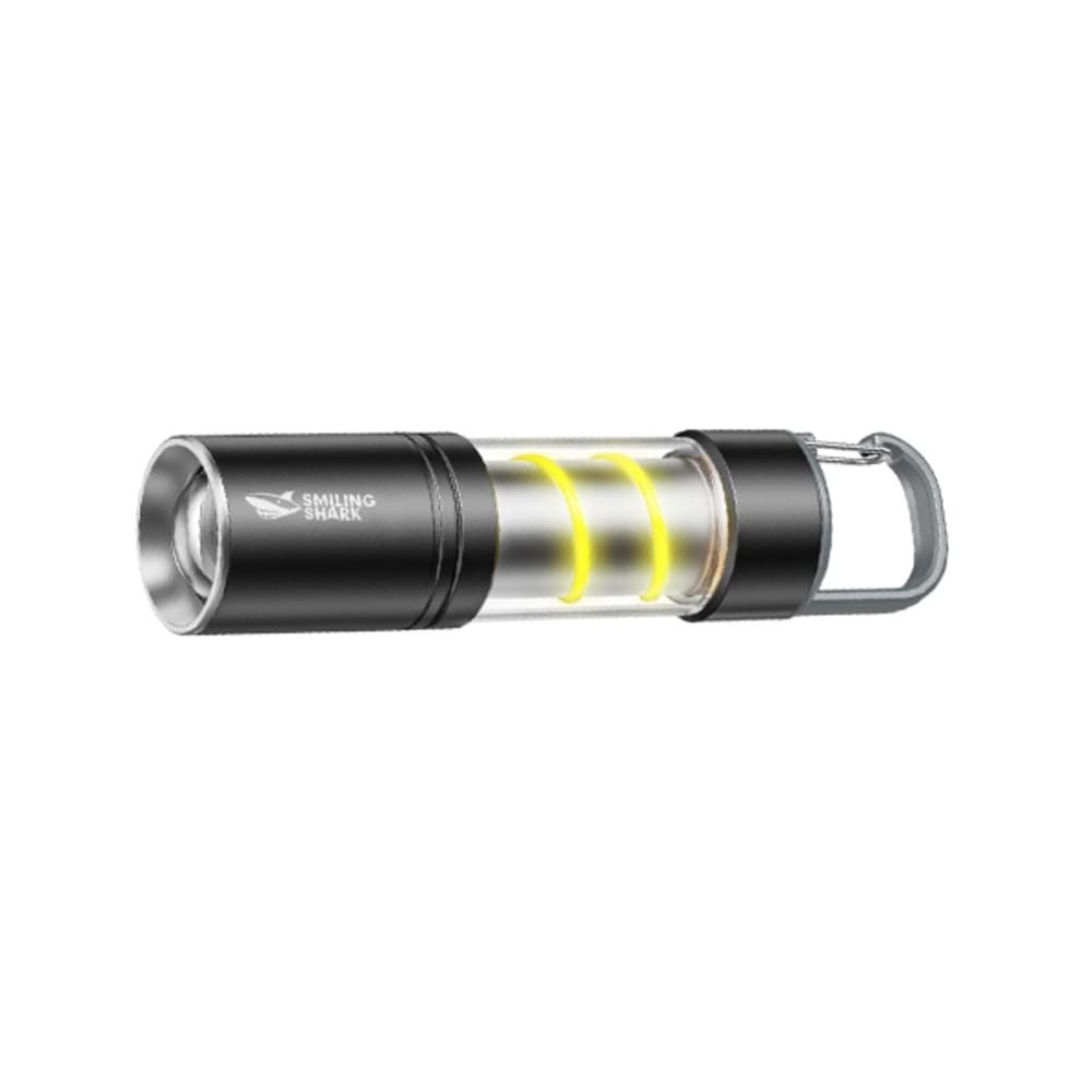 Smiling Shark SD5241 Mini Rechargeable Flashlight Super Bright M60 Zoomable Torch