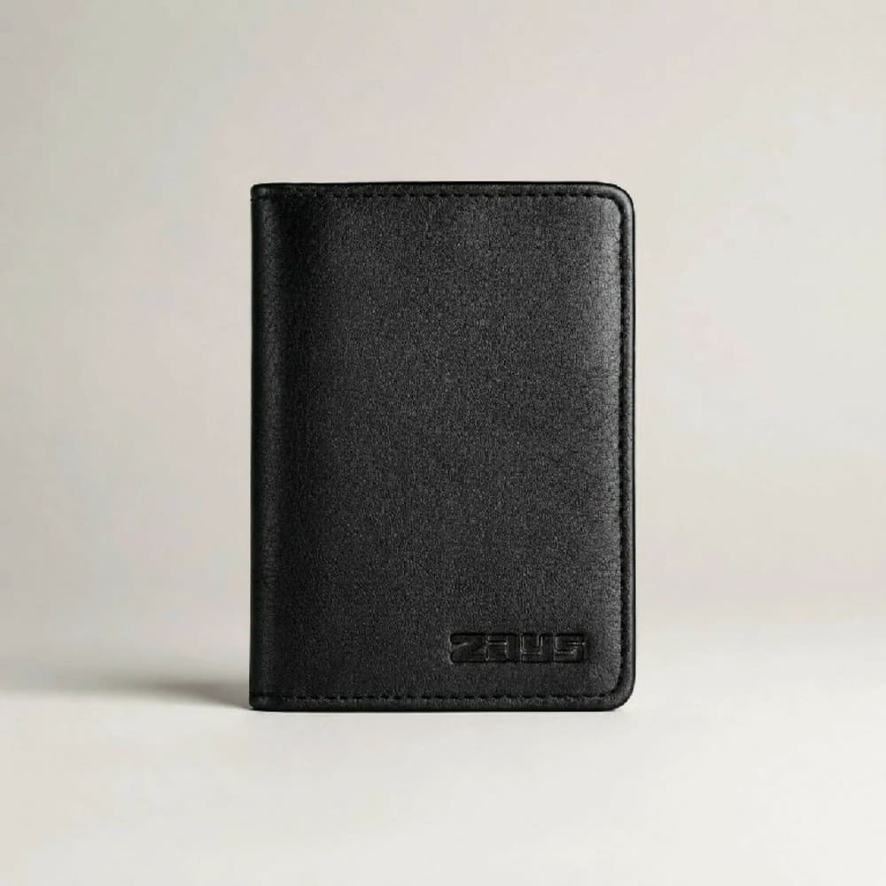 Zays Handcrafted Premium Leather Super Slim Card Holder Mini Wallet