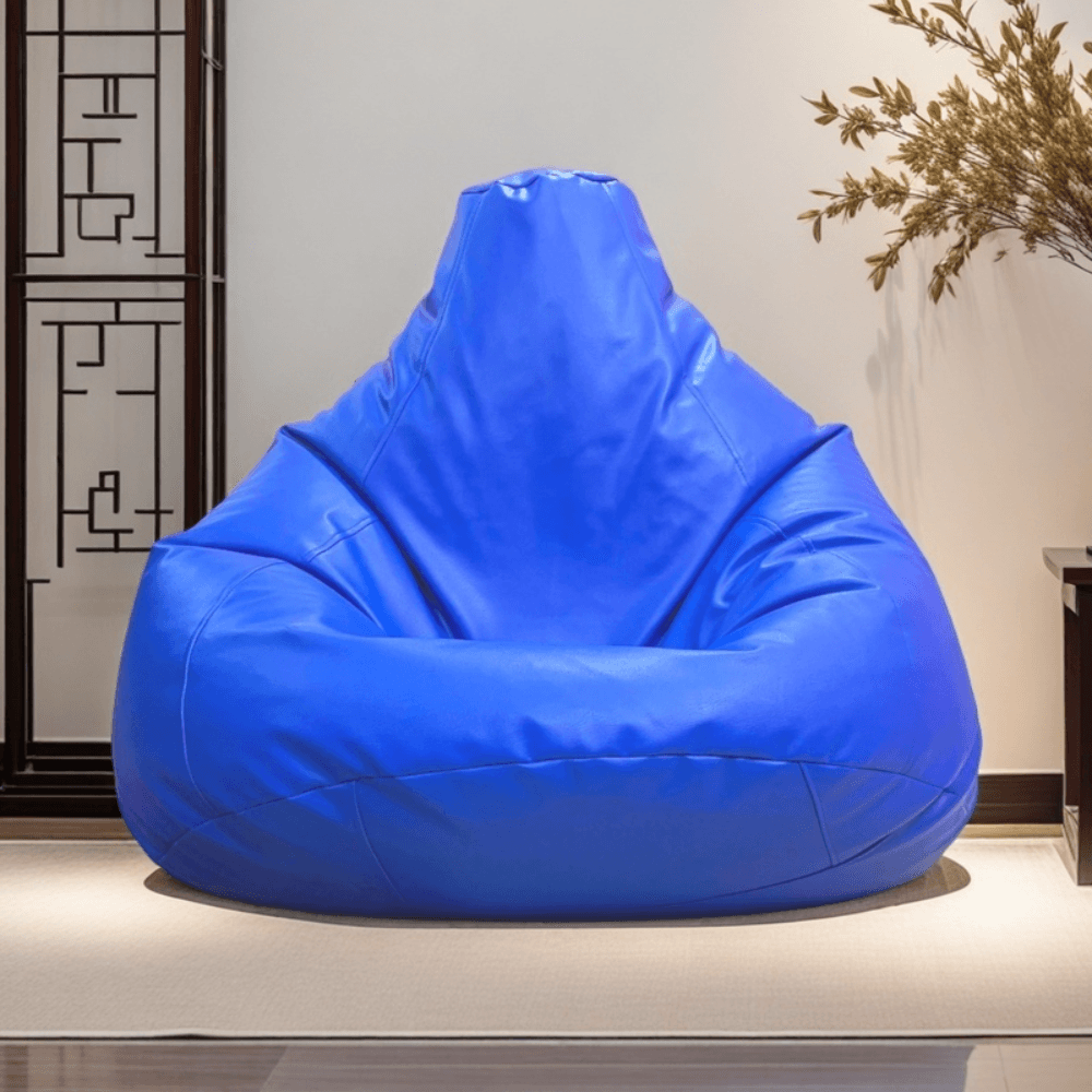 LAZY DUDE XXL Slim Fit Multiple Shaped Lazy Bean Bag - Color Blue