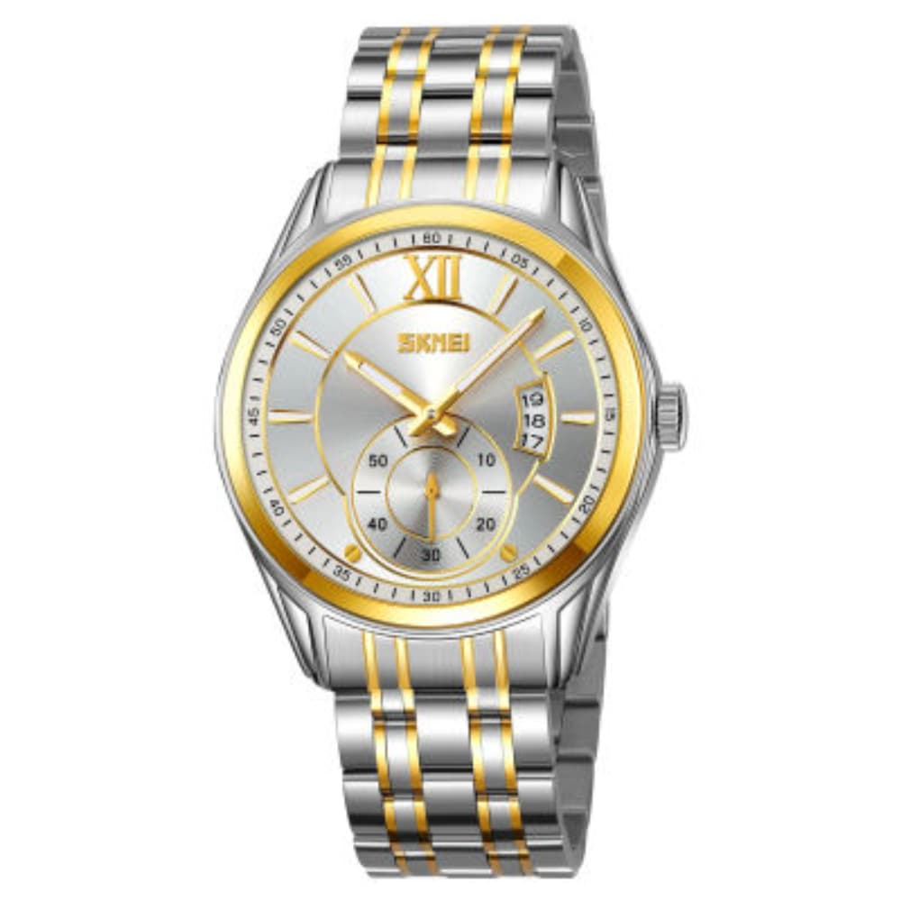 SKMEI Quartz Watch With Luminous Calendar 30m Waterproof Mutifunctional Sports Fashion Wristwatches For Men 9319