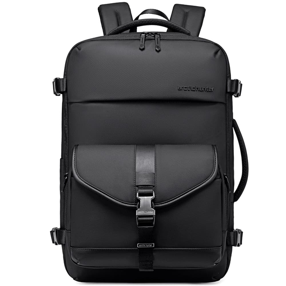 Arctic Hunter B00865 3-in-1 Convertible Laptop Backpack – 37L Expandable Waterproof Travel & Business Bag with USB Charging Port – Fits 15.6” Laptop
