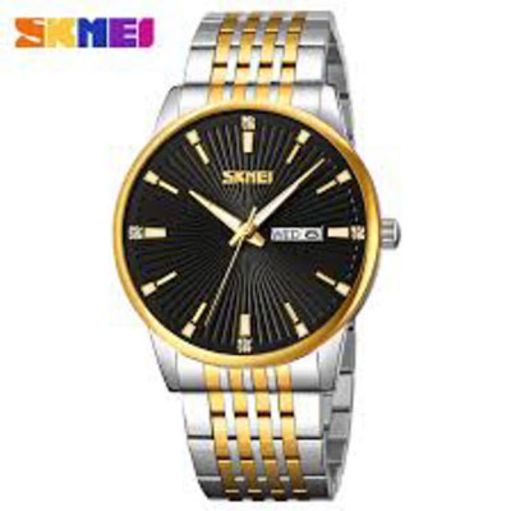 SKMEI 9323 Stainless Steel Latest Model Luxury Quartz Watch For Men