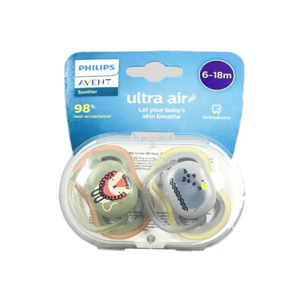 Philips Avent Ultra Air 6-18m Orthodontic Pacifier Soother