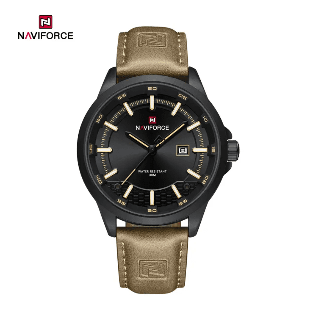 NAVIFORCE NF9248 Sports Watch Japanese Quartz Movement Waterproof Silicone Strap Date Display