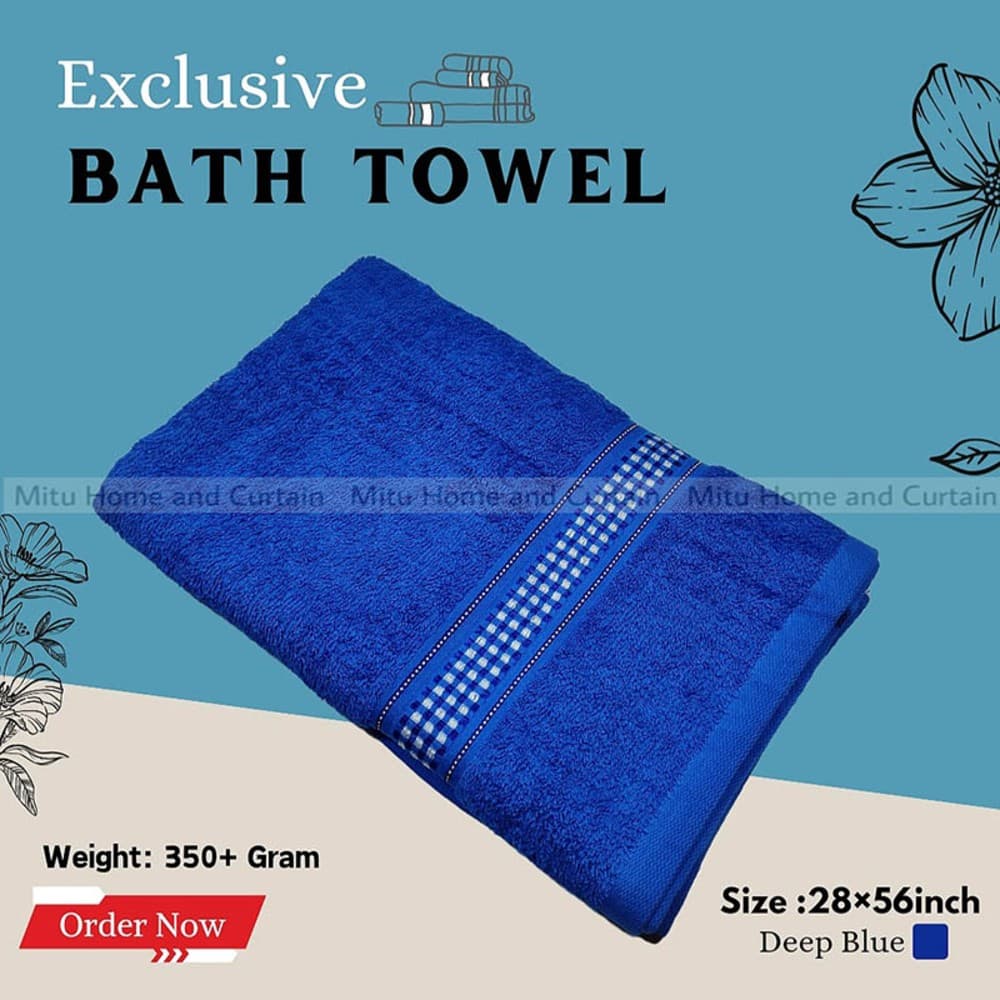 Exclusive Bath towel / Guest towel Cotton premium towel 28 inch * 56 inch shower towel