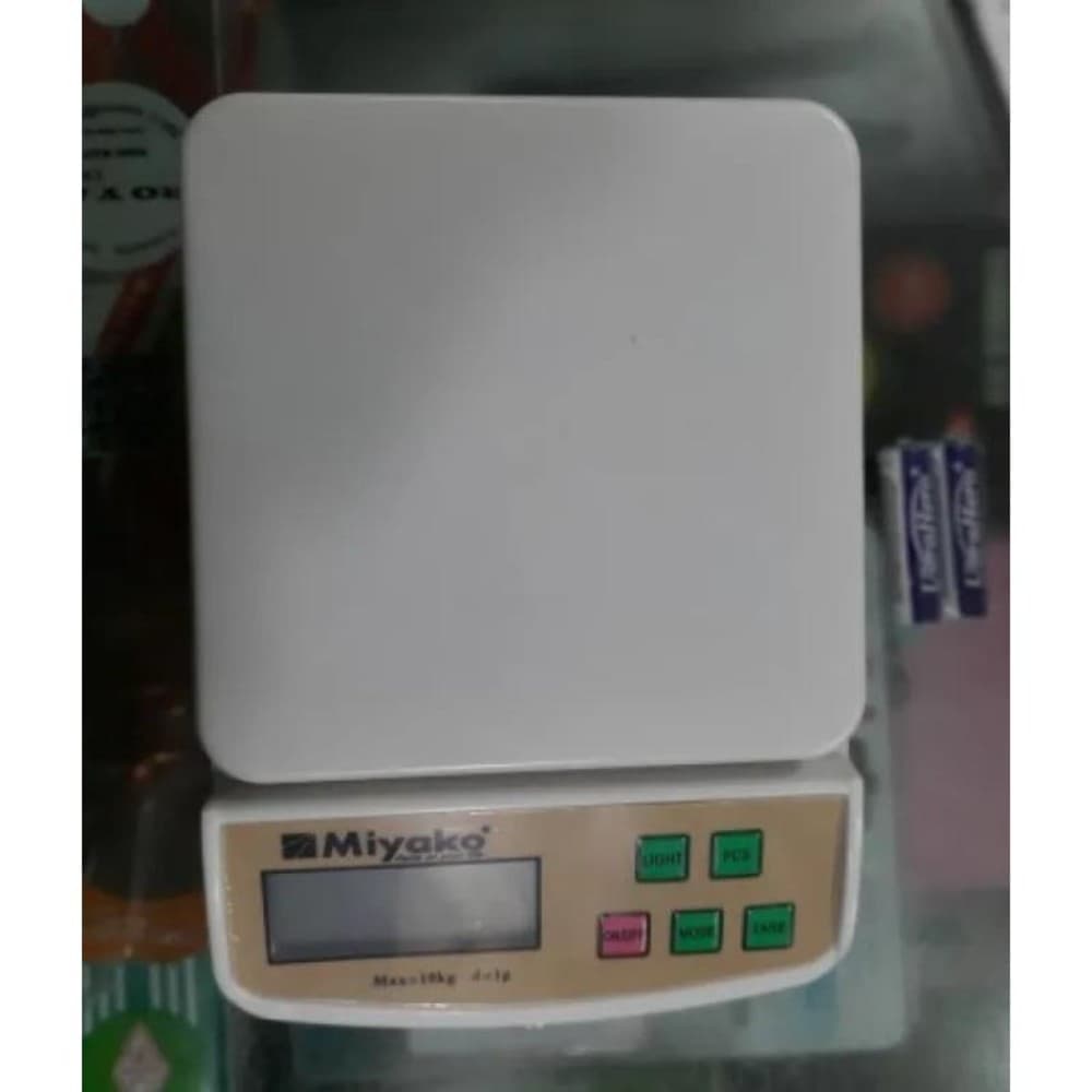 Miyako ACS-B3 is a digital kitchen and jewelry scale designed for precision weighing.