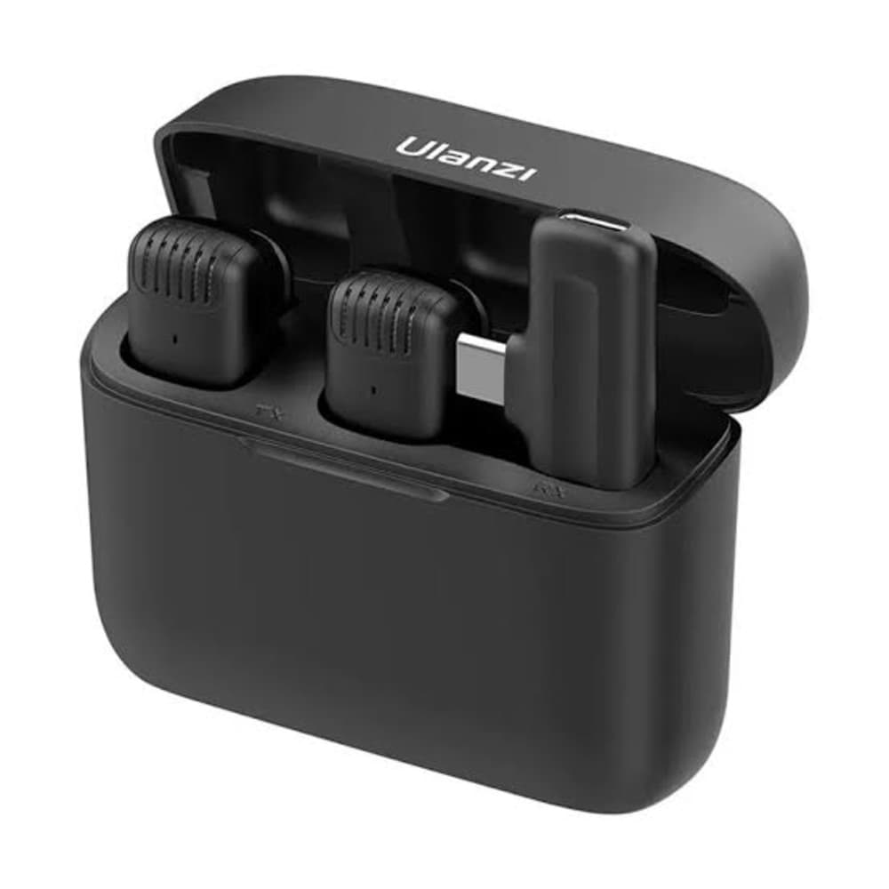 Ulanzi J12 Dual Wireless Microphone with Charging Case For Type-C