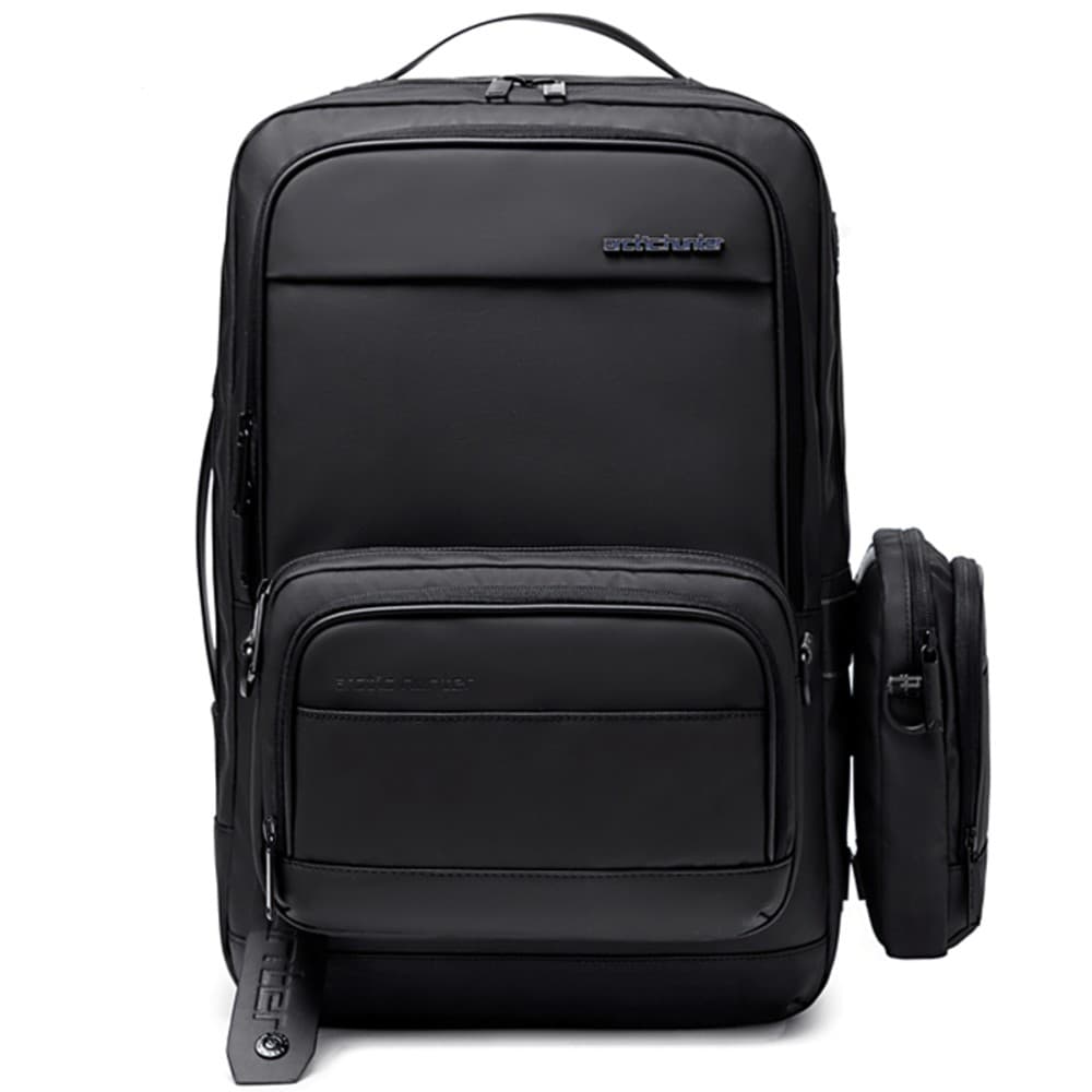 ARCTIC HUNTER AH Laptop Backpack B00483, Large Capacity Travel Backpack and 2 Shoulder Bags 3-in-1 Backpack for Men, 180° Detachable Backpack Suitable for Business Trips, Study, Etc.