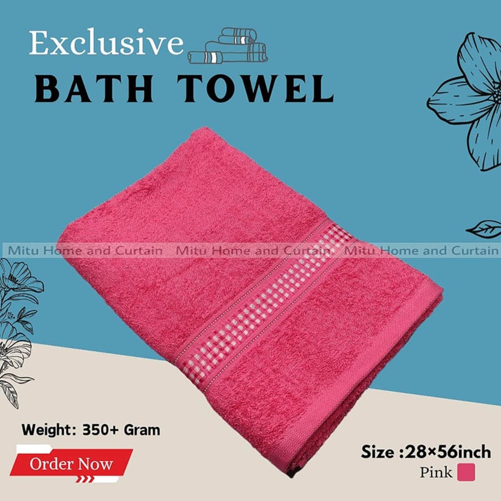 Exclusive Bath towel / Guest towel Cotton premium towel 28 inch * 56 inch shower towel