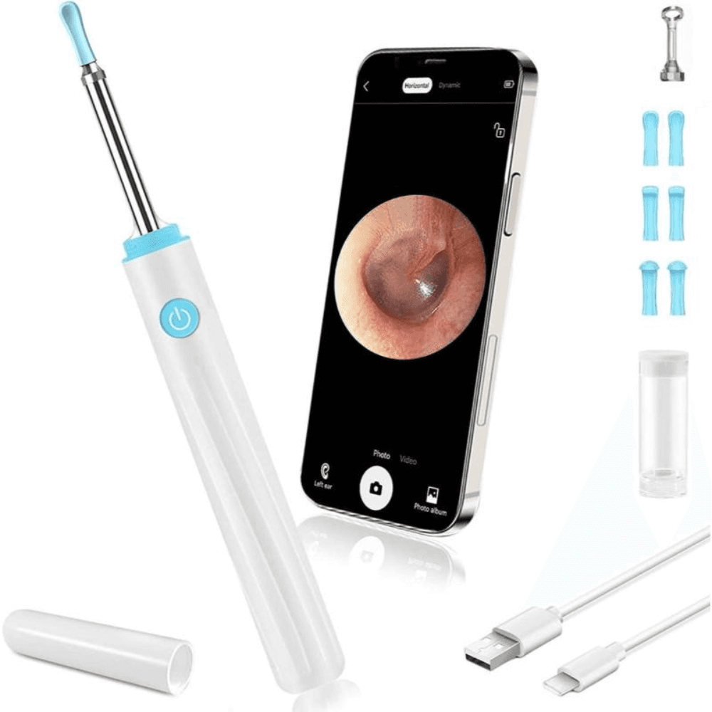 Smart Visual Ear Cleaner earpick NE series High Precision Ear Wax Removal Tool with Camera LED Light.