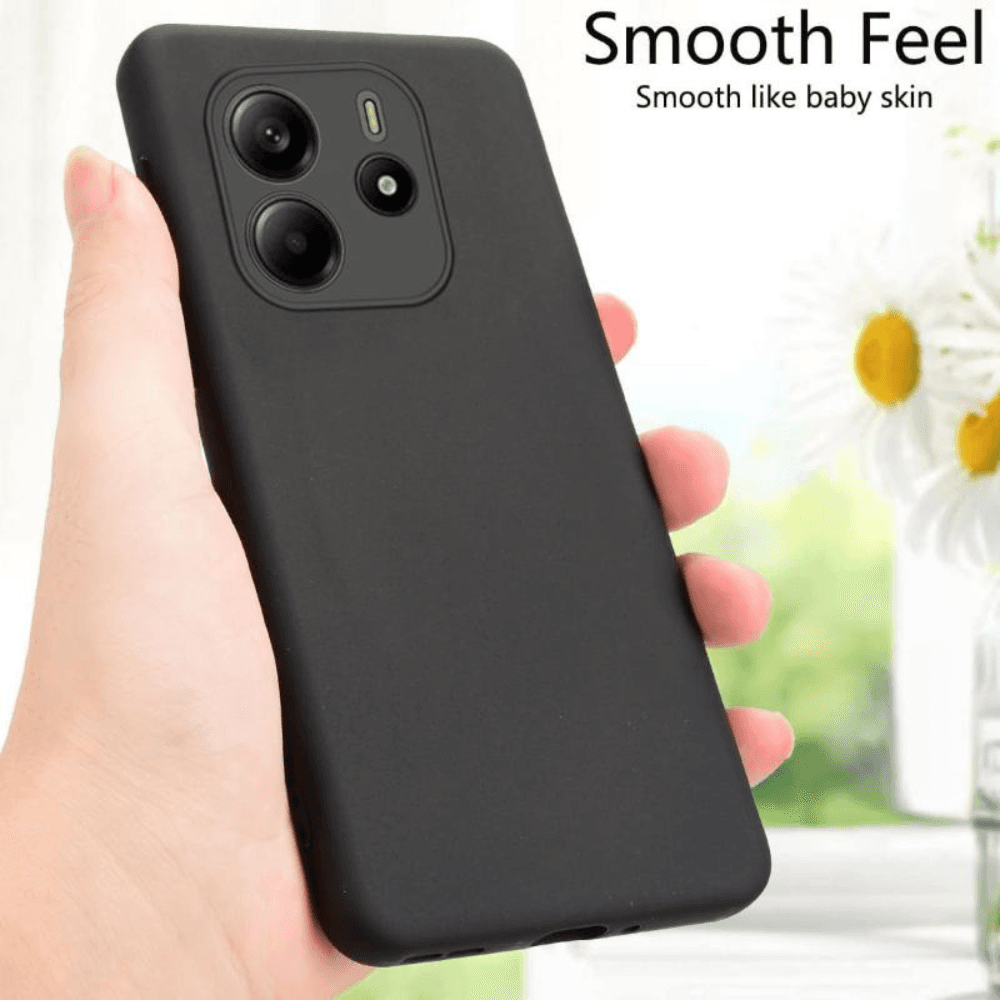 Xiaomi Redmi Note 14 4G Premium Liquid Silicone Protection Back Cover Soft Case