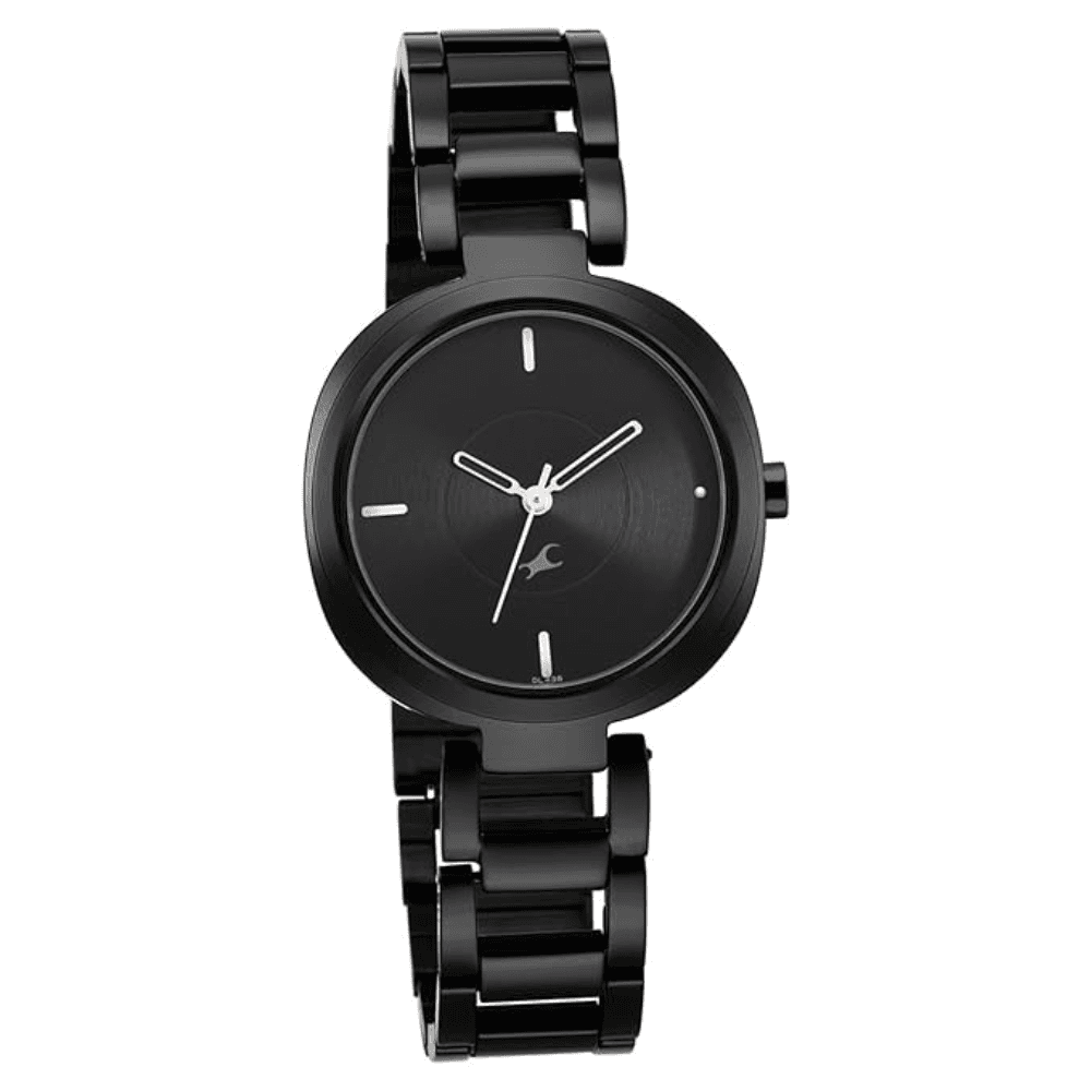 Fastrack Stunners Quartz Analog Metal Strap Watch for Women (6247NM01)
