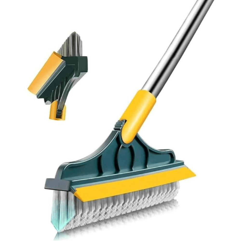 2 in 1 Multipurpose Cleaning Mop(2 in 1 Bathroom Cleaning Brush Wiper.