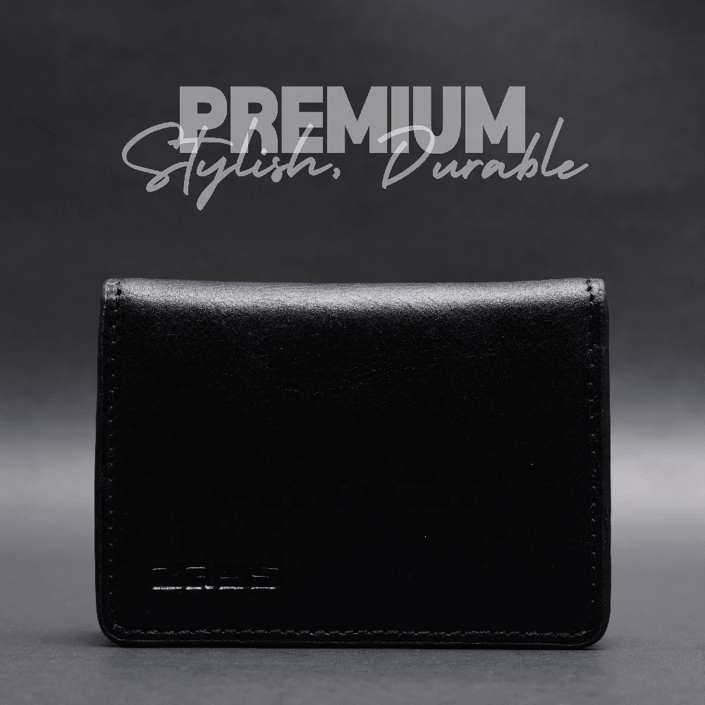ZAYS Premium Leather Magnetic Card Holder – Slim & Eco-Friendly Mini Wallet for Unisex | Handmade, Secure, Compact & Stylish Design