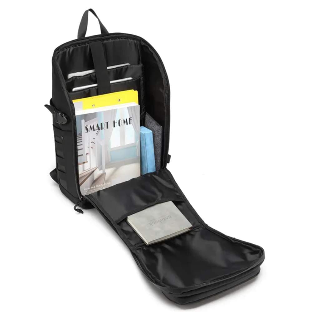 OZUKO 9697 Large Capacity Laptop Backpack Men’s Multifunctional 15.6-inch Laptop Backpack