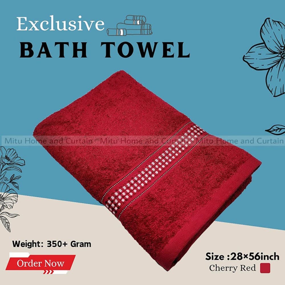Exclusive Bath towel / Guest towel Cotton premium towel 28 inch * 56 inch shower towel